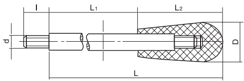 長(zhǎng)橢圓套手柄HY8310.28結(jié)構(gòu)圖