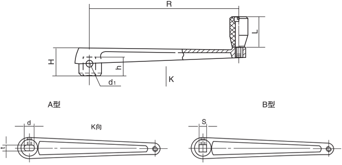 HY8310.20搖把結(jié)構(gòu)圖